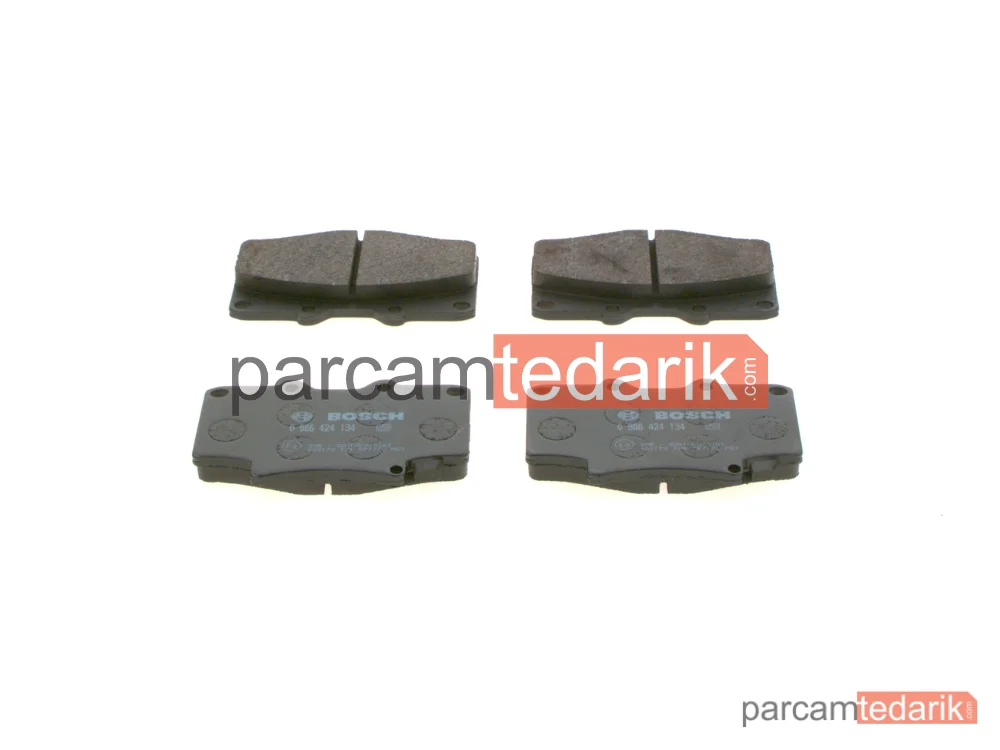 0986424134 | Fren Balatası (Ön) — Toyota Land Cruiser 80