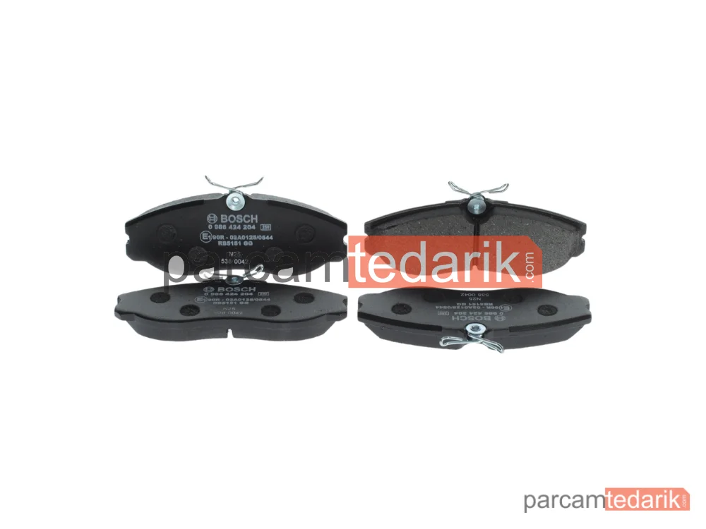 BOSCH 0986424204 | Fren Balatası (Ön) — Ford Maverick, Nissan Serena, Nissan Vanette Cargo