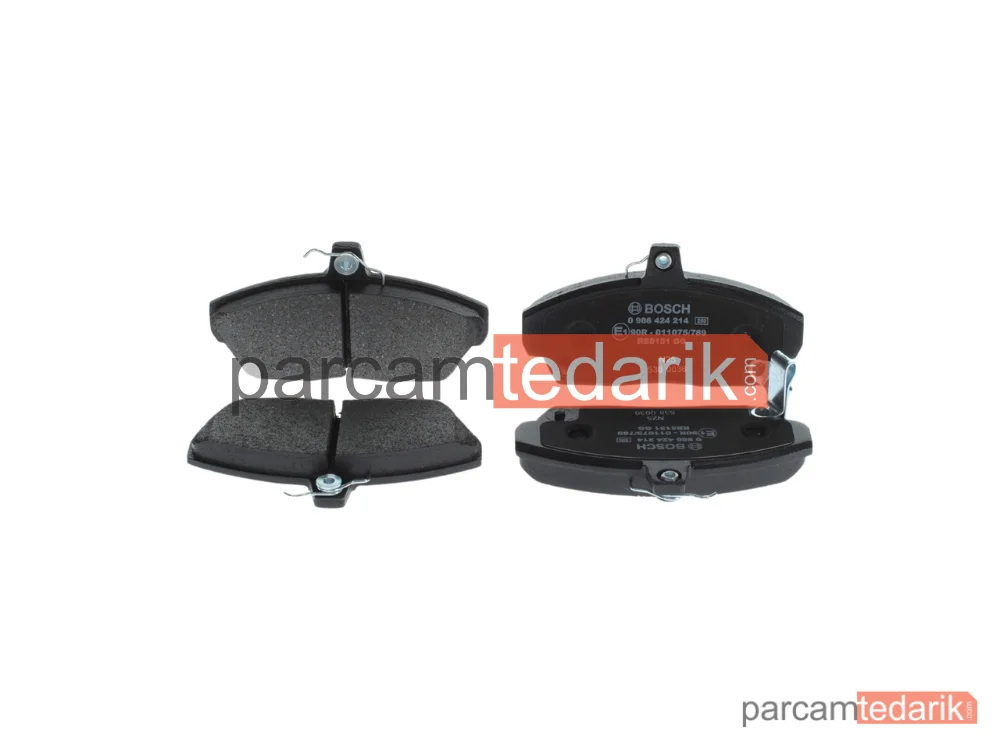 BOSCH 0986424214 | Fren Balatası (Ön) — Rover 200 II, Rover 400 II, Honda Civic VI Fastback