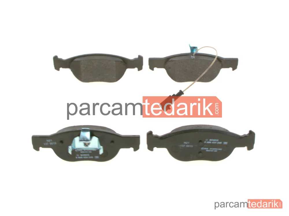 BOSCH 0986424246 | Fren Balatası (Ön) — Fiat Brava, Fiat Bravo I, Fiat Marea