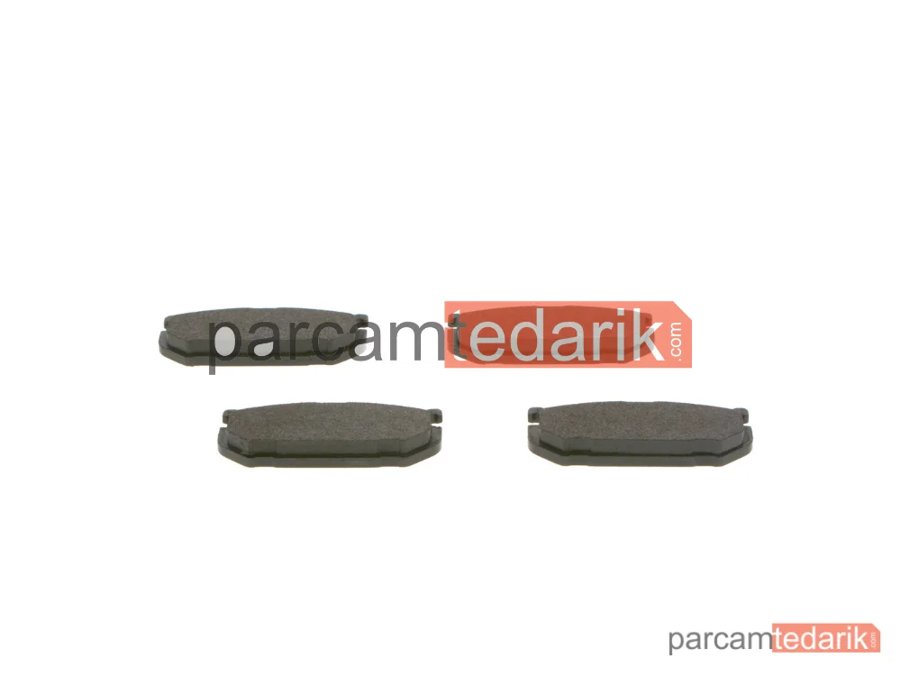 BOSCH 0986424266 | Fren Balatası (Arka) — Mazda 626 IV, Mazda MX-6, Mazda Xedos 6