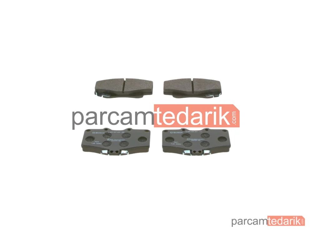0986424268 | Fren Balatası — Toyota Hilux V Pick-Up, Toyota Hilux VI Pick-Up, Toyota Hilux VII Pick-Up