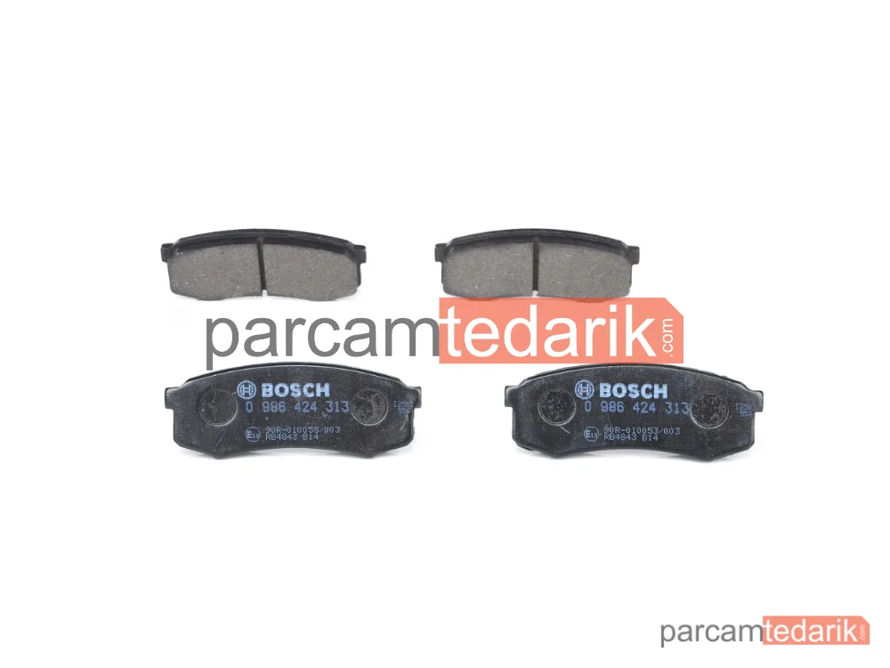 BOSCH 0986424313 | Fren Balatası (Arka) — Toyota Land Cruiser, Toyota Land Cruiser Prado, Toyota Land Cruiser 80