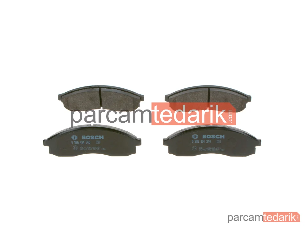 0986424340 | Fren Balatası (Ön) — Mitsubishi L200, Nissan Maxima / Maxima QX IV, Mitsubishi L200 / Triton