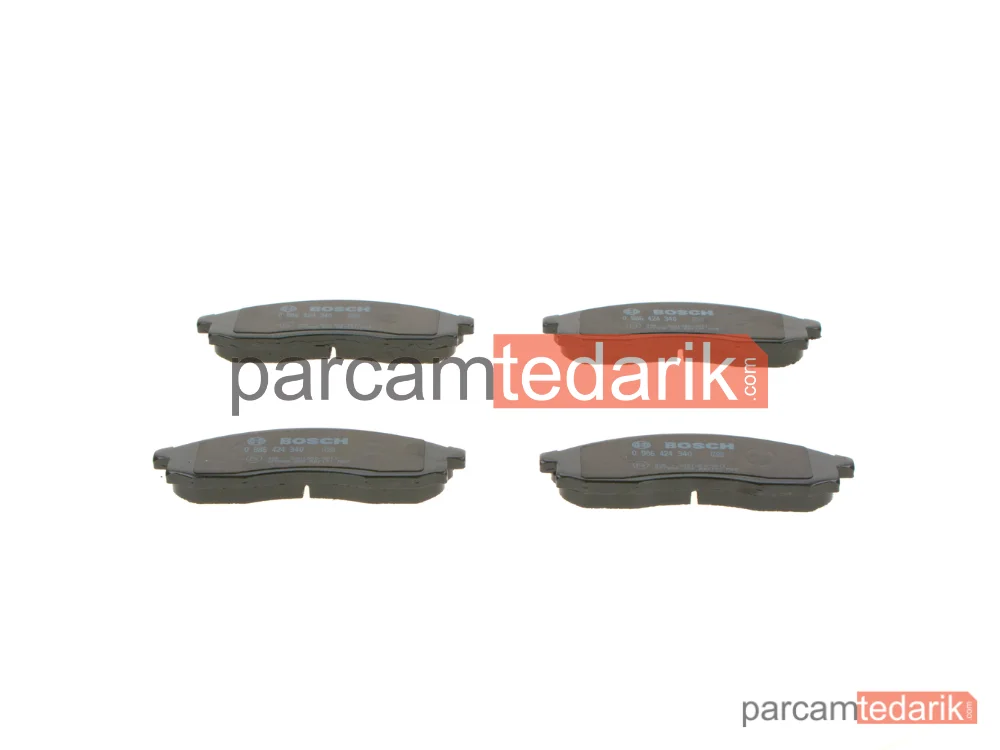 BOSCH 0986424340 | Fren Balatası (Ön) — Mitsubishi L200, Nissan Maxima / Maxima QX IV, Mitsubishi L200 / Triton