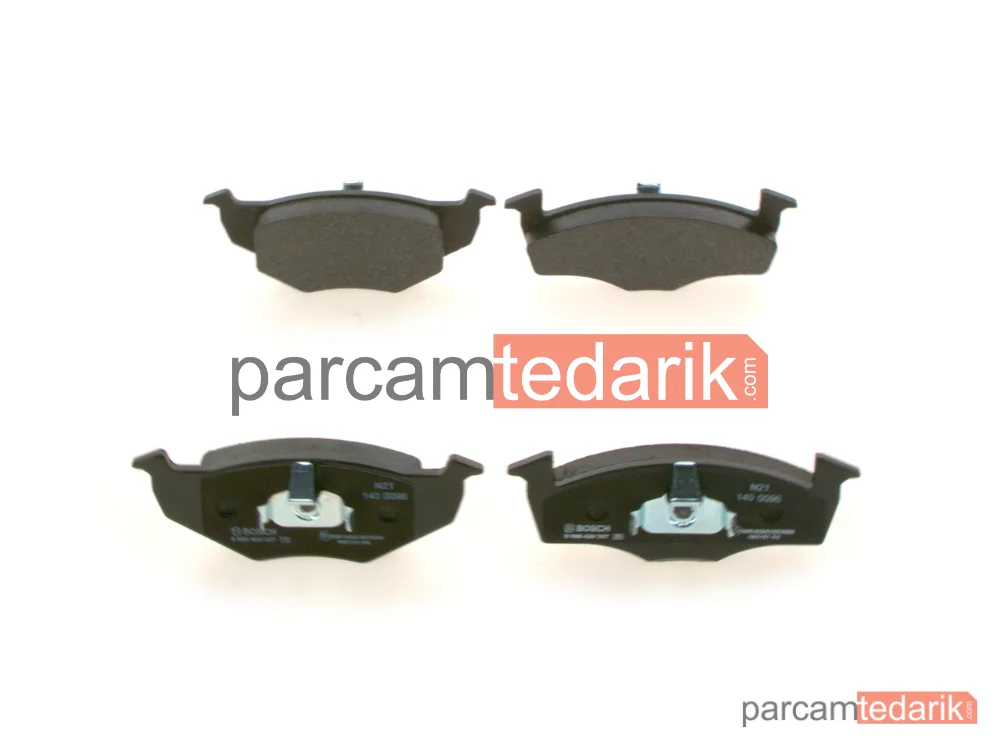 BOSCH 0986424347 | Fren Balatası (Ön) — Seat Cordoba, Seat Ibiza II, Seat Toledo I