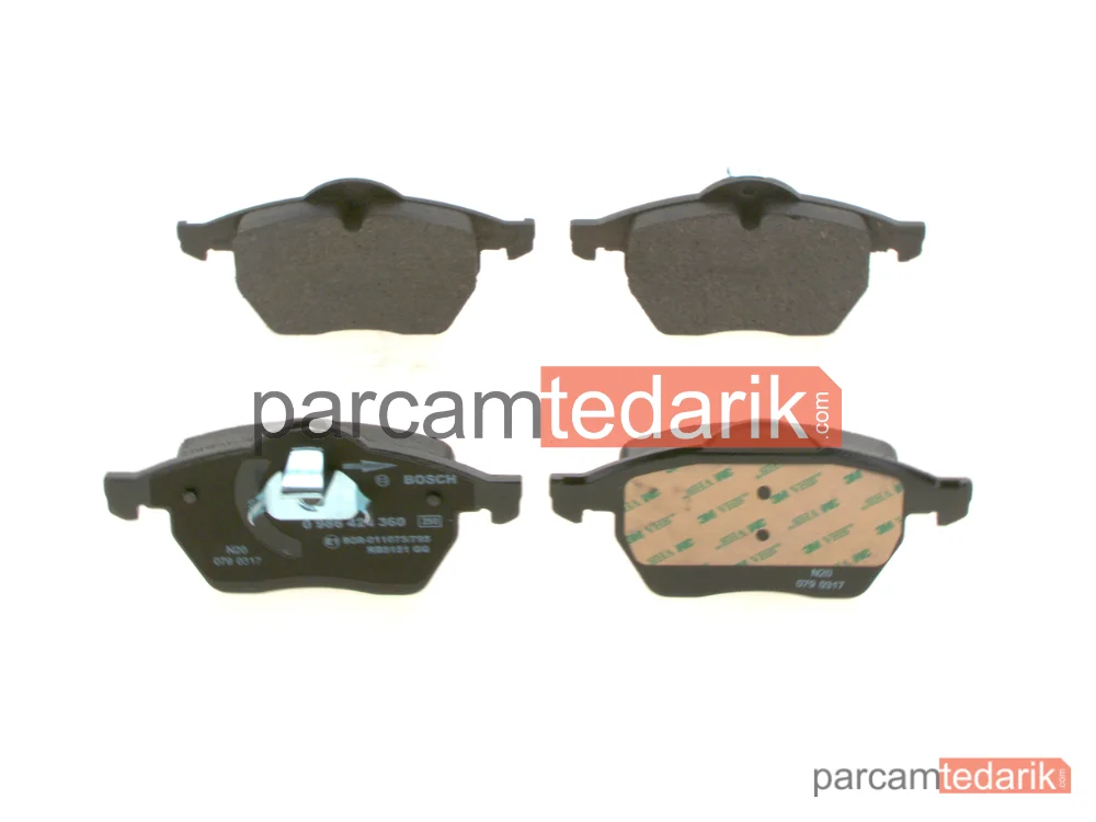 BOSCH 0986424360 | Fren Balatası (Ön) — Opel Vectra B, Opel Calibra A
