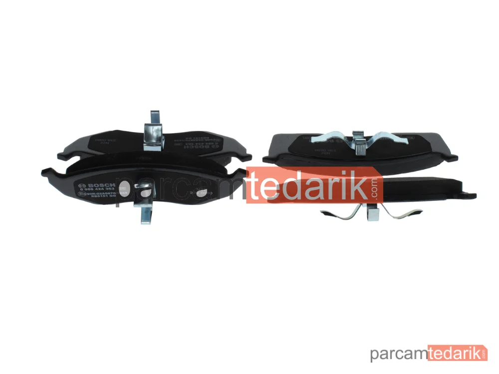 BOSCH 0986424363 | Fren Balatası (Ön) — Chrysler Voyager / Grand Voyager III, Chrysler Neon, Chrysler Voyager II