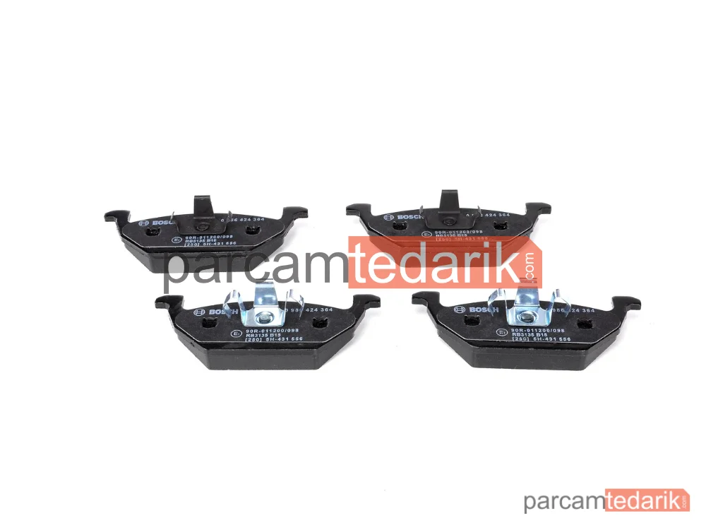 BOSCH 0986424364 | Fren Balatası — Seat Ibiza IV, Seat Ibiza IV SC, Audi A1