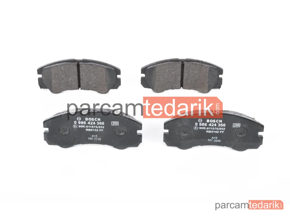 BOSCH 0986424366 | Fren Balatası (Ön) — Opel Frontera A, Opel Frontera B, Opel Frontera A Sport