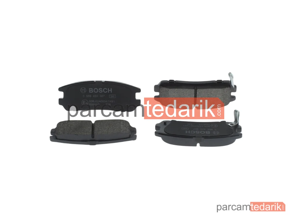 BOSCH 0986424367 | Fren Balatası — Opel Frontera B, Opel Frontera A, Opel Frontera A Sport