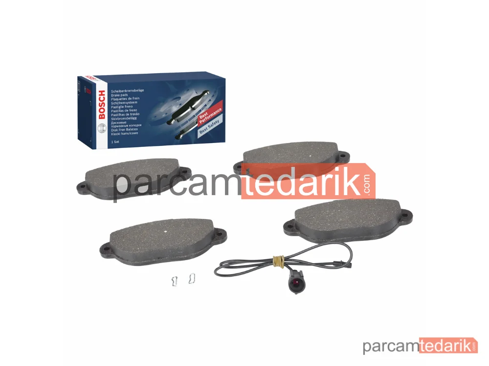 0986424379 | Fren Balatası (Ön) — Fiat Punto, Fiat Seicento / 600, Lancia Y