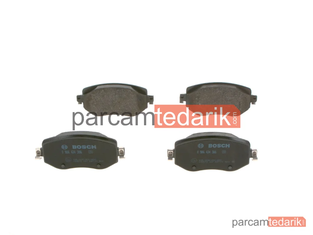 BOSCH 0986424386 | Fren Balatası (Ön) — Renault Megane IV Grandtour, Renault Megane IV