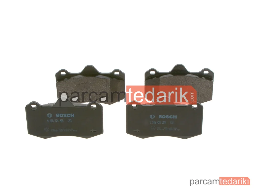 BOSCH 0986424399 | Fren Balatası — Seat Ibiza IV, Seat Ibiza IV SC, Seat Ibiza IV ST