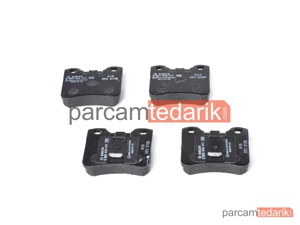 BOSCH 0986424411 | Fren Balatası (Ön) — Citroen Saxo, Citroen Saxo Hatchback, Peugeot 106 II