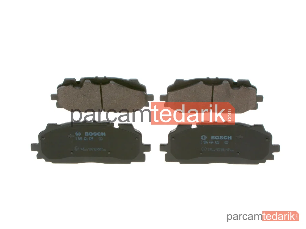 0986424429 | Fren Balatası (Ön) — Audi A4 B9, Audi A5, Audi A6 C8