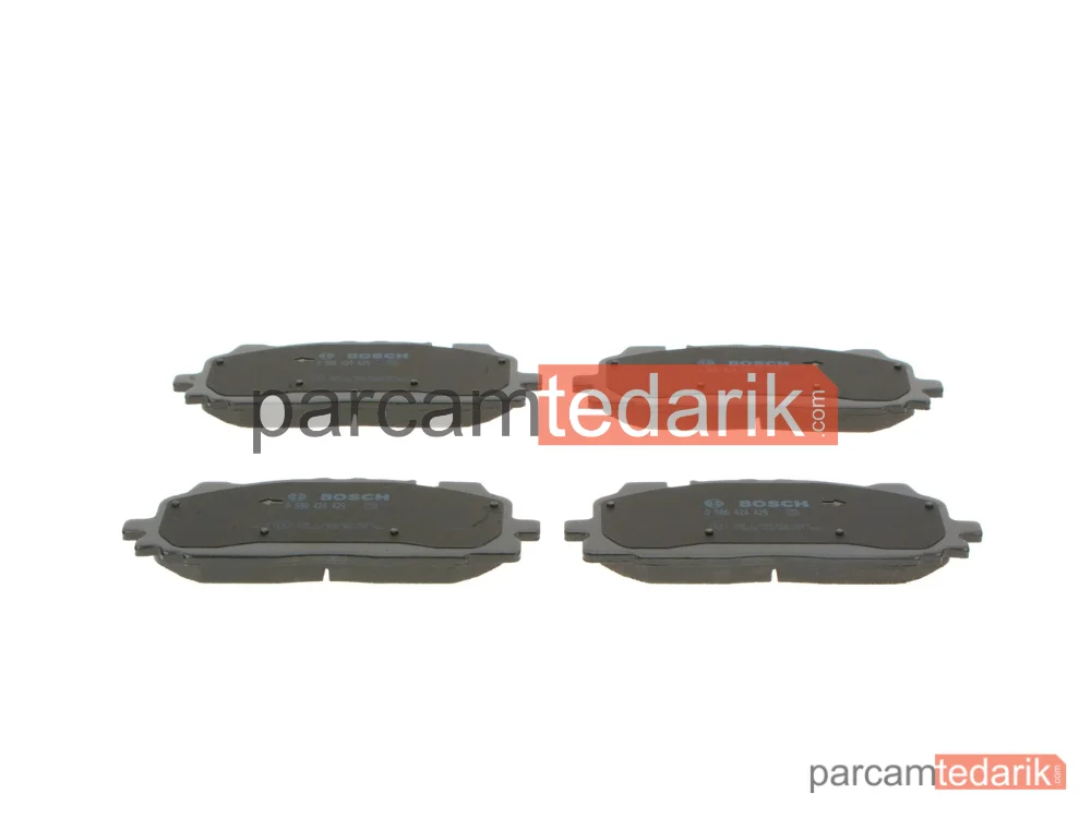 BOSCH 0986424429 | Fren Balatası (Ön) — Audi A4 B9, Audi A5, Audi A6 C8