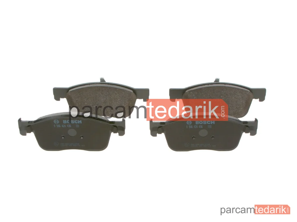 BOSCH 0986424436 | Fren Balatası — Citroen Spacetourer, Citroen Jumpy III, Peugeot Traveller