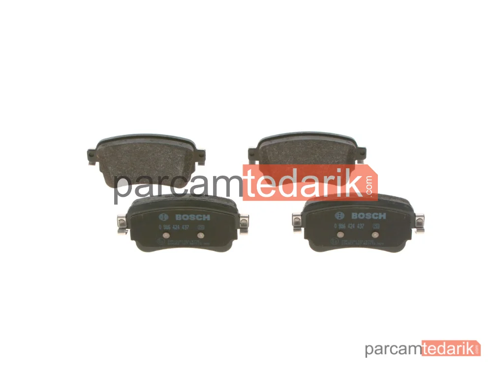 BOSCH 0986424437 | Fren Balatası (Arka) — Citroen Spacetourer, Citroen Jumpy III, Peugeot Traveller