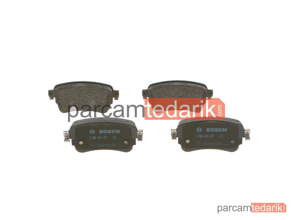 BOSCH 0986424437 | Fren Balatası (Arka) — Citroen Spacetourer, Citroen Jumpy III, Peugeot Traveller