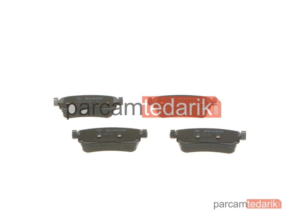 BOSCH 0986424437 | Fren Balatası (Arka) — Citroen Spacetourer, Citroen Jumpy III, Peugeot Traveller