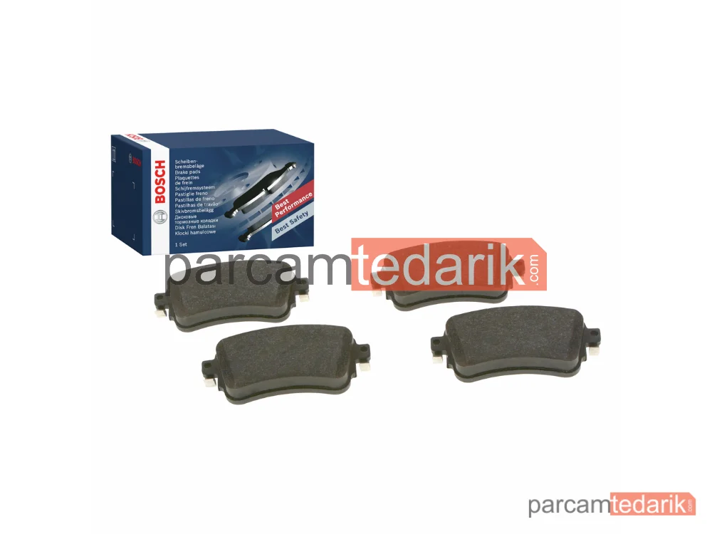 0986424437 | Fren Balatası (Arka) — Citroen Spacetourer, Citroen Jumpy III, Peugeot Traveller