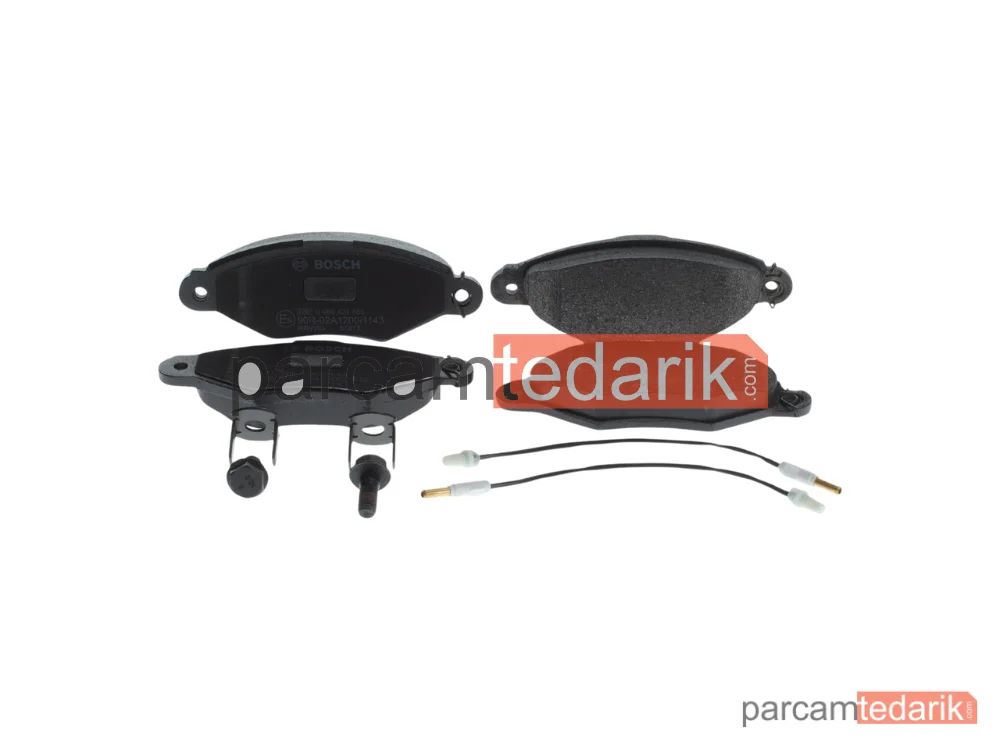 BOSCH 0986424455 | Fren Balatası — Renault Kangoo Express, Renault Kangoo, Nissan Kubistar