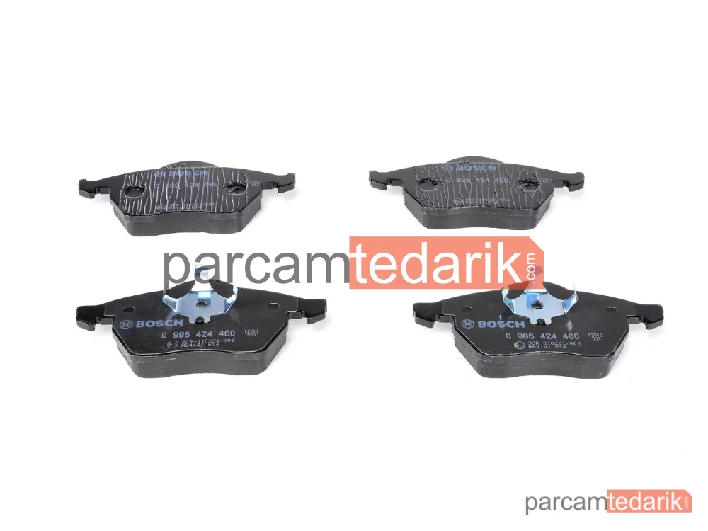 BOSCH 0986424460 | Fren Balatası (Ön) — VW Vento, Audi A3, Audi TT Roadster
