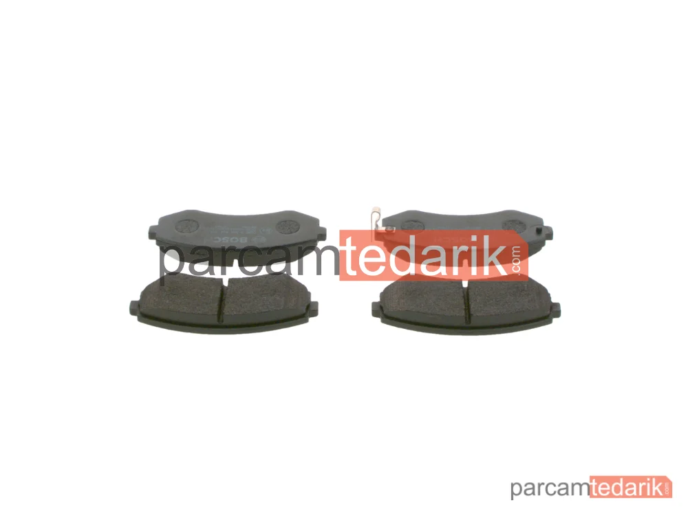 BOSCH 0986424489 | Fren Balatası (Ön) — Nissan Almera I, Nissan Patrol GR V Wagon, Nissan Sunny III Liftback