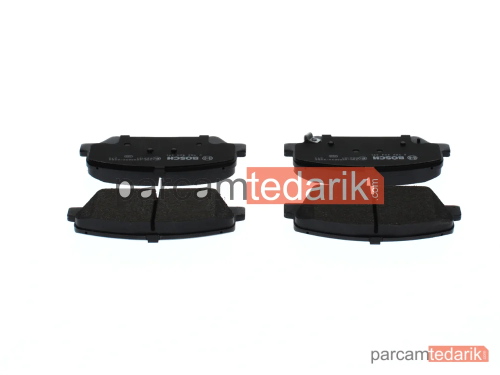 BOSCH 0986424491 | Fren Balatası (Ön) — Hyundai i30 Coupe, Kia Ceed, Hyundai i30