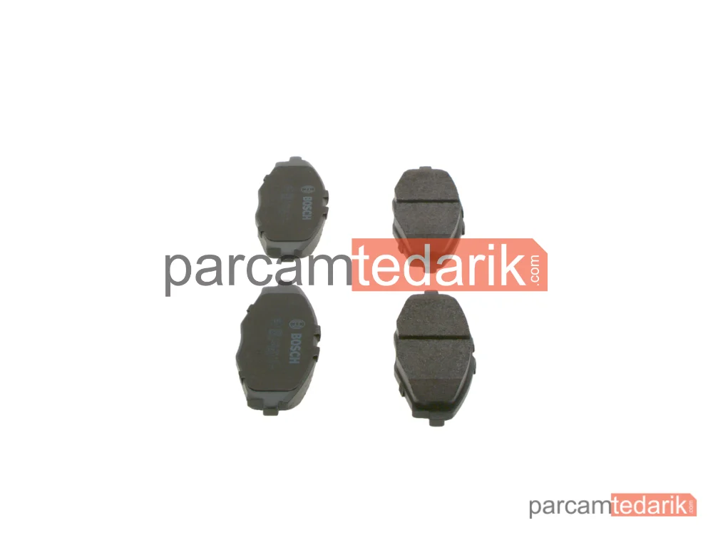 BOSCH 0986424512 | Fren Balatası (Ön) — Chevrolet Matiz, Chevrolet Spark, Daewoo Lanos
