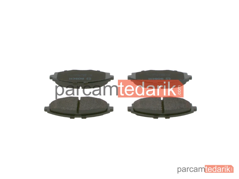 BOSCH 0986424512 | Fren Balatası (Ön) — Chevrolet Matiz, Chevrolet Spark, Daewoo Lanos