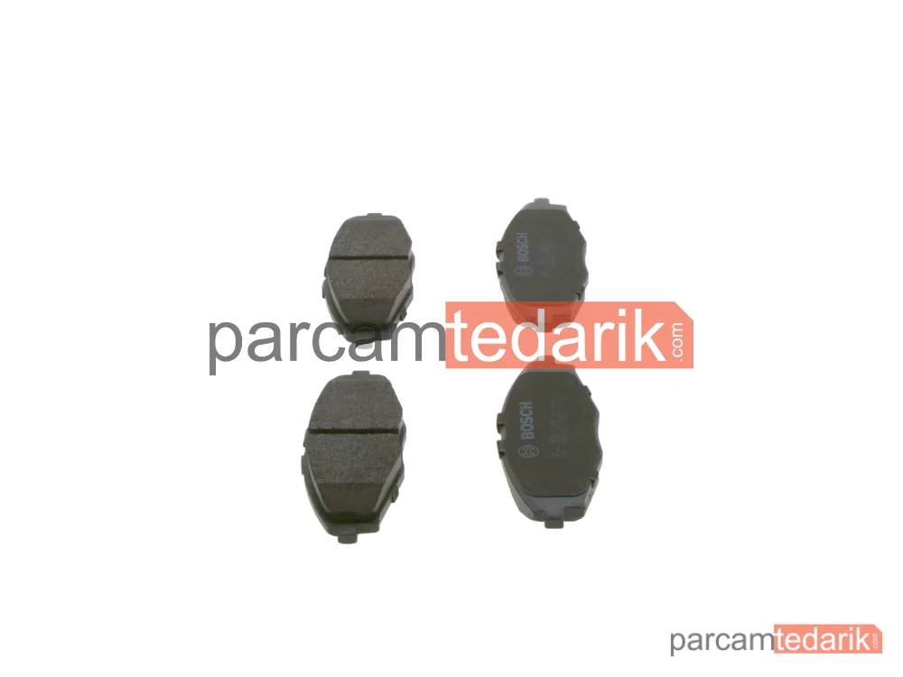 BOSCH 0986424512 | Fren Balatası (Ön) — Chevrolet Matiz, Chevrolet Spark, Daewoo Lanos