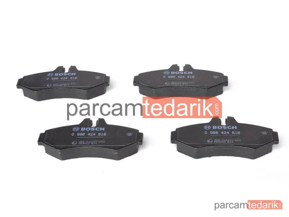 BOSCH 0986424516 | Fren Balatası (Arka) — Mercedes-Benz Sprinter 4-t, Mercedes-Benz Sprinter 3-t