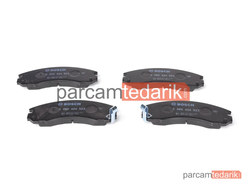BOSCH 0986424523 | Fren Balatası (Ön) — Mitsubishi Outlander II, Mitsubishi L200, Mitsubishi L400