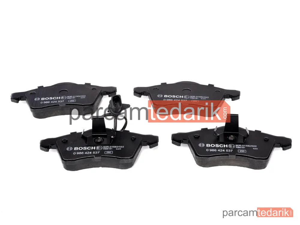 BOSCH 0986424537 | Fren Balatası (Ön) — VW Transporter T4, VW California T4 Camper
