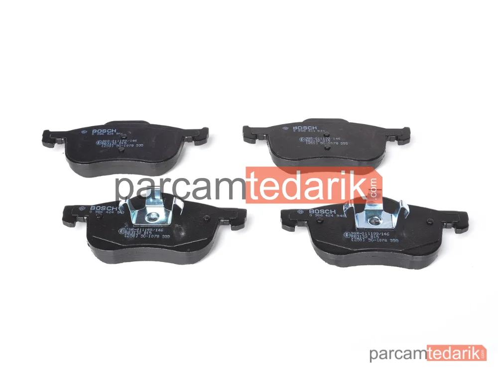 BOSCH 0986424540 | Fren Balatası (Ön) — Volvo S80 I, Volvo V70 II, Volvo S60 I
