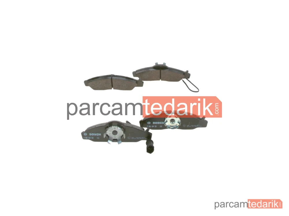 0986424551 | Fren Balatası (Ön) — SsangYong Korando, SsangYong Musso, Daewoo Korando