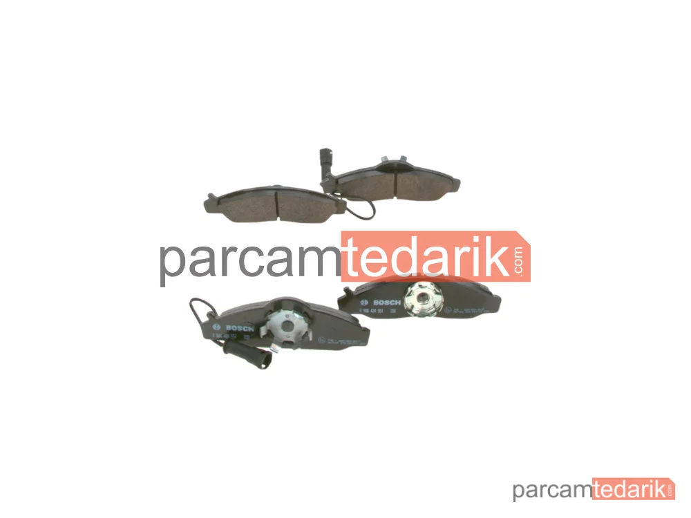 BOSCH 0986424551 | Fren Balatası (Ön) — SsangYong Korando, SsangYong Musso, Daewoo Korando