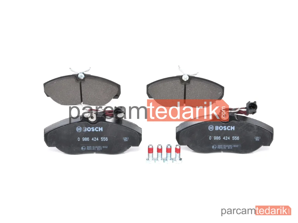 0986424556 | Fren Balatası (Ön) — Fiat Ducato, Citroen Jumper I