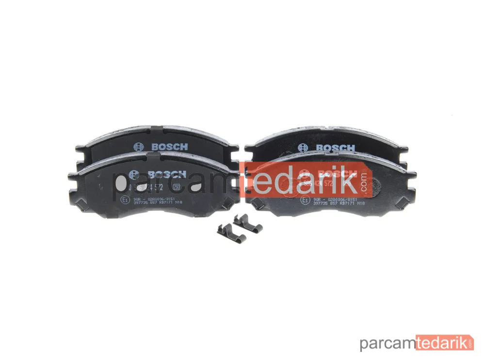 0986424572 | Fren Balatası (Ön) — Mitsubishi L200, Mitsubishi L 300 III, Mitsubishi L400