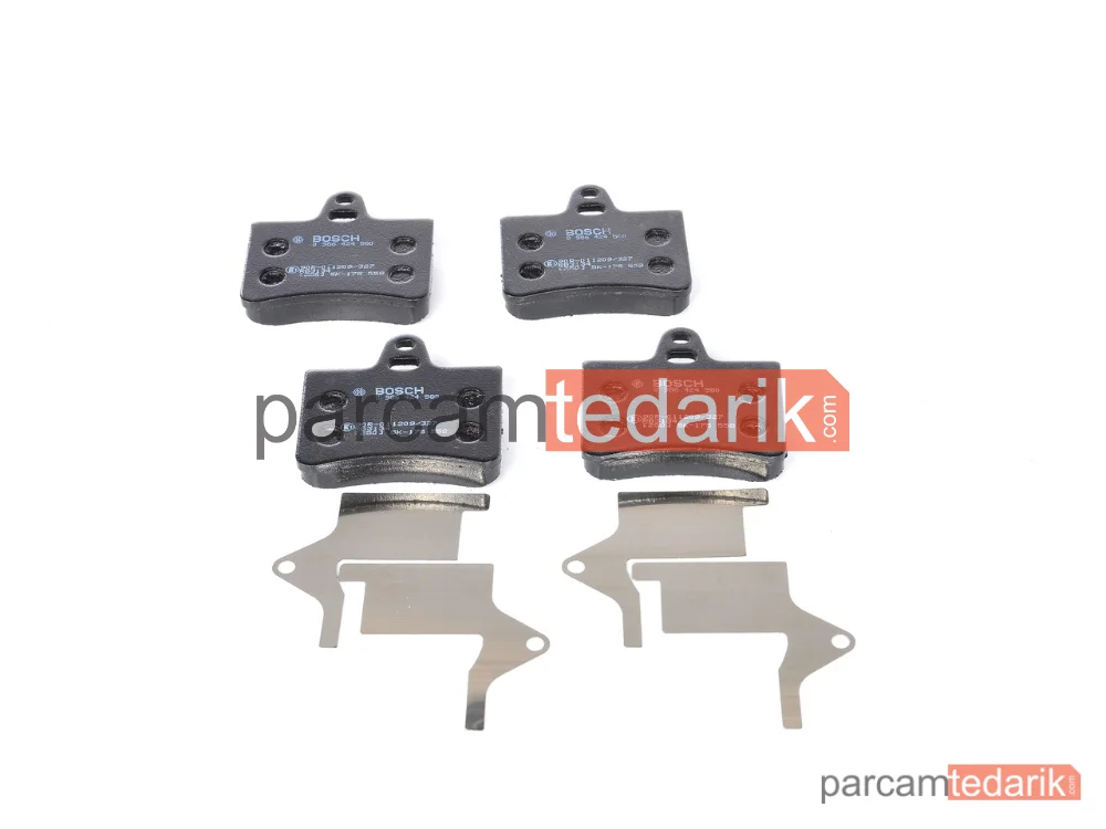 BOSCH 0986424580 | Fren Balatası (Arka) — Citroen C5 II Break, Citroen C5 II Kombi, Citroen C5 I Kombi
