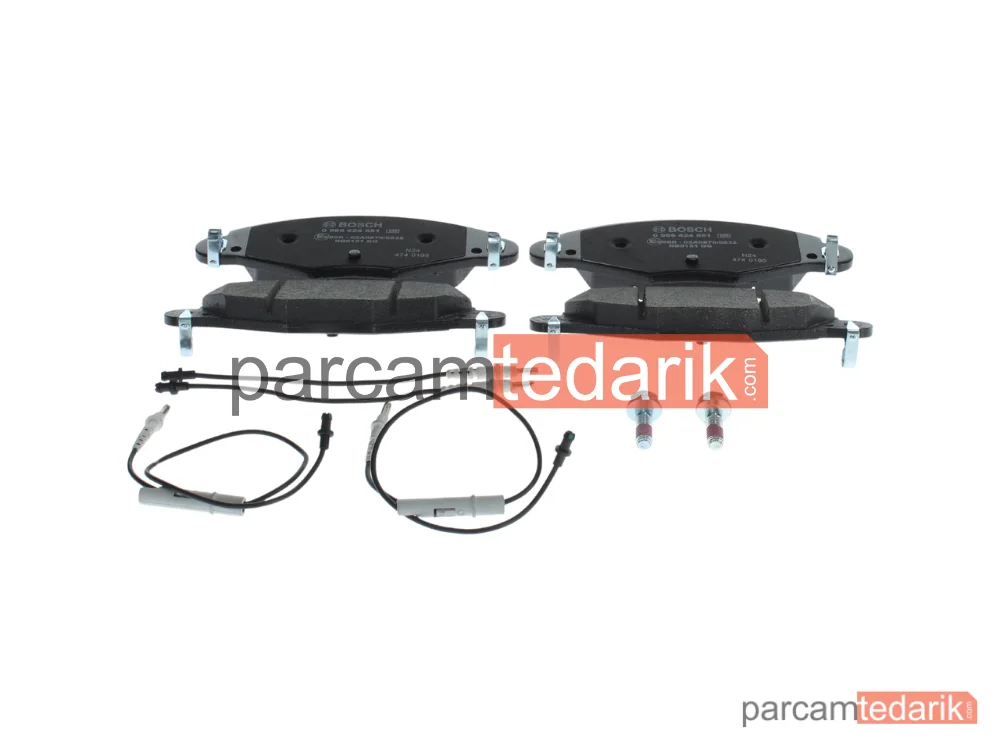 0986424581 | Fren Balatası (Ön) — Citroen C5 II Break, Citroen C5 II, Citroen C5 I Break