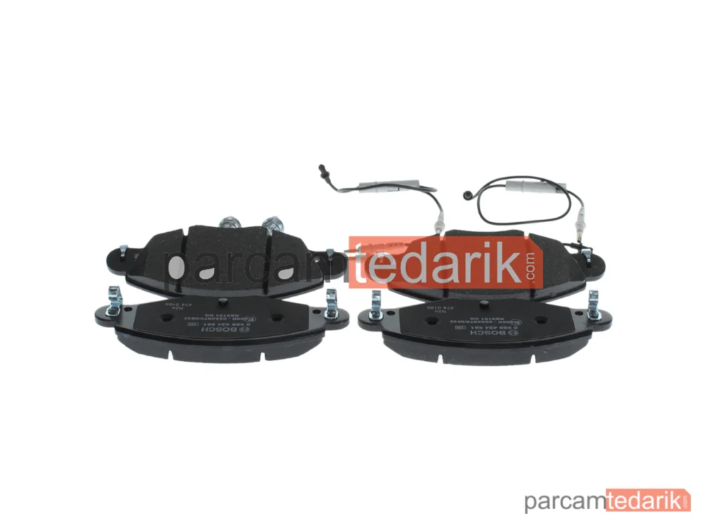 BOSCH 0986424581 | Fren Balatası (Ön) — Citroen C5 II Break, Citroen C5 II, Citroen C5 I Break