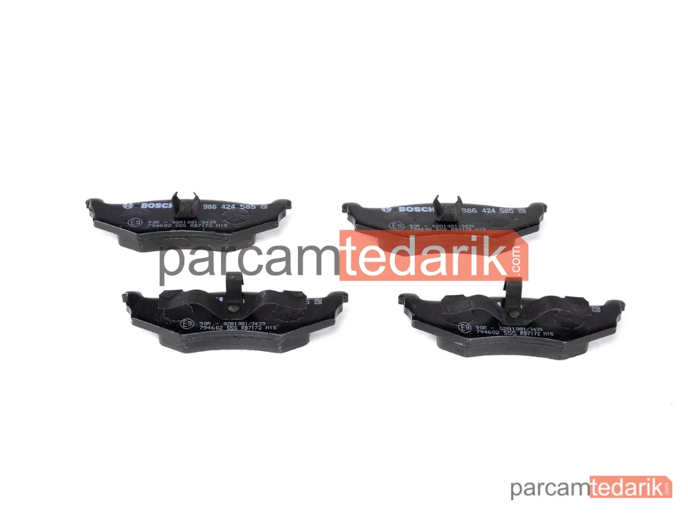 BOSCH 0986424585 | Fren Balatası — Chrysler Neon, Chrysler PT Cruiser, Chrysler 300M
