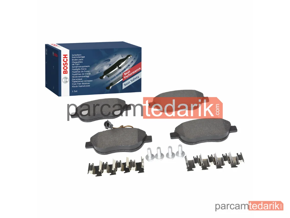 0986424596 | Fren Balatası (Ön) — Fiat Stilo Multi Wagon, Fiat Bravo II, Fiat Grande Punto