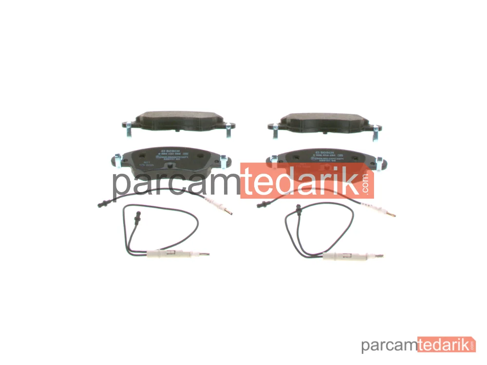 0986424598 | Fren Balatası (Ön) — Citroen C5 II