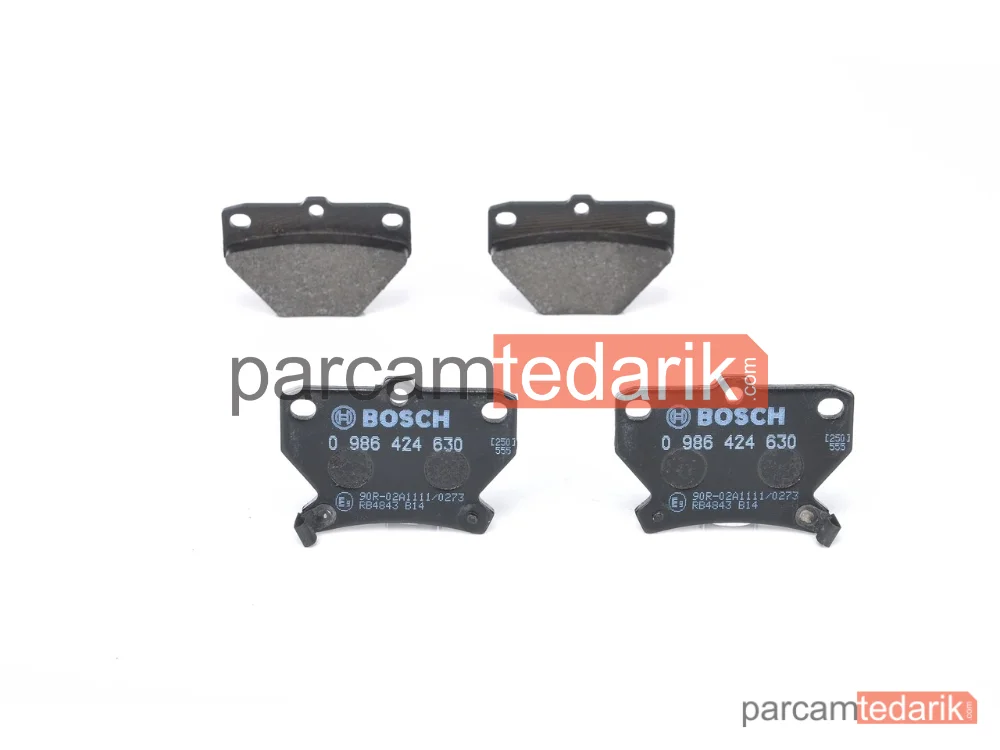 0986424630 | Fren Balatası (Arka) — Toyota Yaris Verso, Toyota Celica Coupe, Toyota Corolla Verso