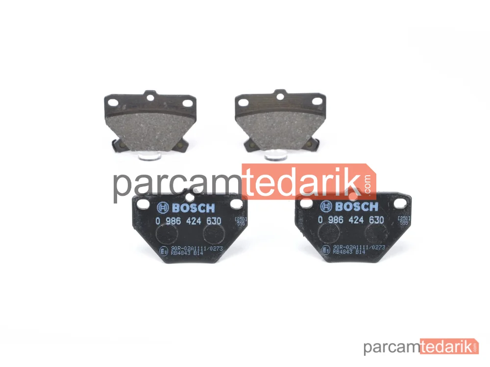 BOSCH 0986424630 | Fren Balatası (Arka) — Toyota Yaris Verso, Toyota Celica Coupe, Toyota Corolla Verso