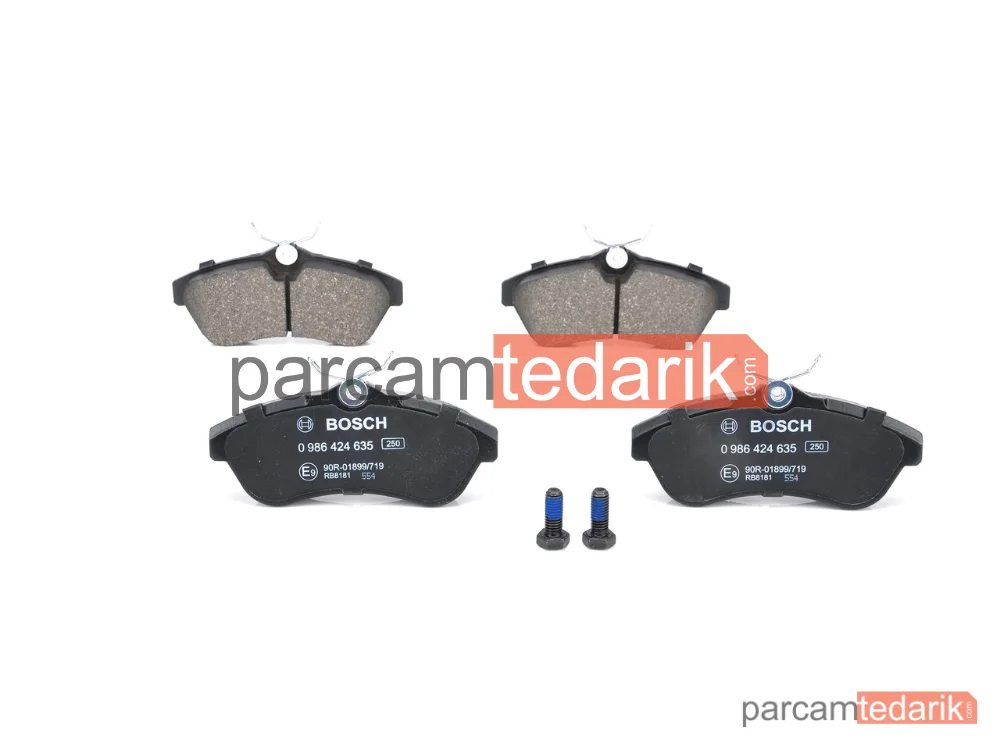 0986424635 | Fren Balatası — Citroen C3 Pluriel, Citroen C2, Citroen C3 I